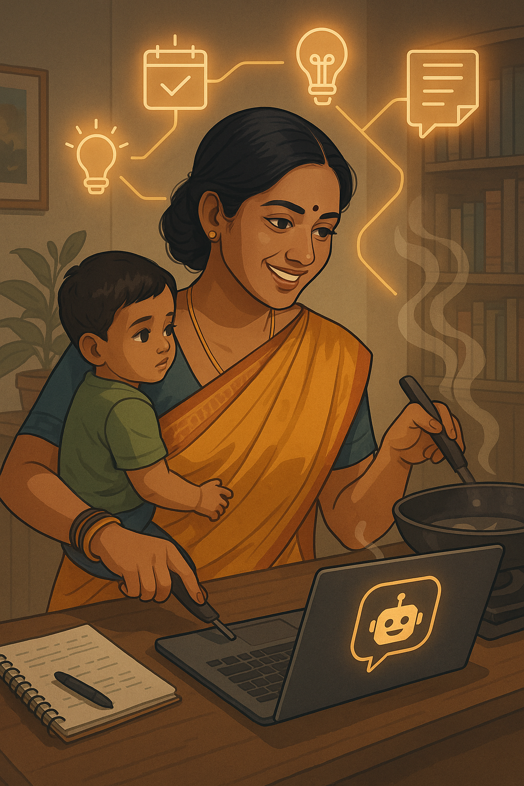 Mom Meets AI- From Overwhelmed to Empowered with AI on Your Side